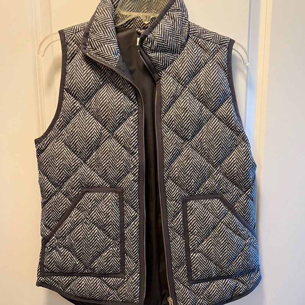 J crew puffer vest